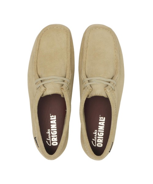 Clarks(クラークス)の「W WALLABEE GTX 26179259(モカシン/デッキシューズ・レディース・ベージュ・4h/4/3h/6/5h/5/3)」の6枚目の写真