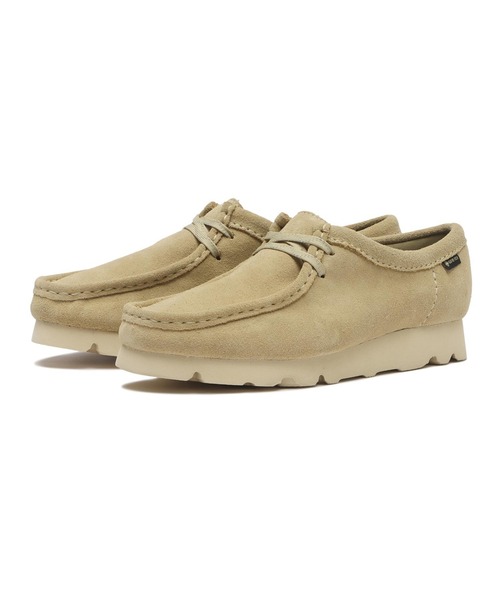 Clarks(クラークス)の「W WALLABEE GTX 26179259(モカシン/デッキシューズ・レディース・ベージュ・4h/4/3h/6/5h/5/3)」の9枚目の写真