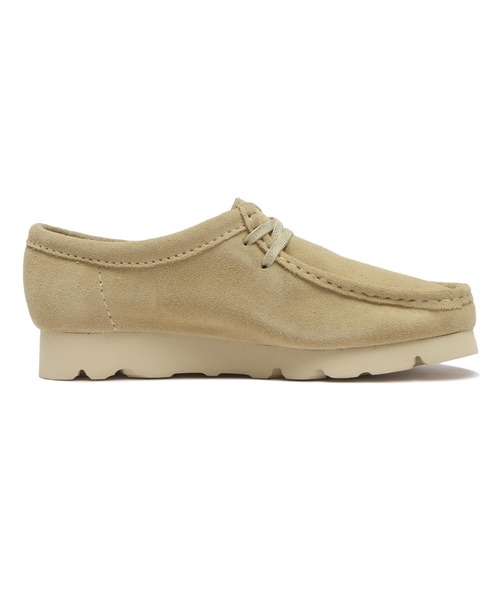 Clarks(クラークス)の「W WALLABEE GTX 26179259(モカシン/デッキシューズ・レディース・ベージュ・4h/4/3h/6/5h/5/3)」の10枚目の写真