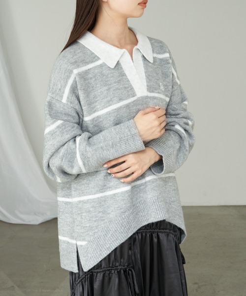 RAY CASSIN（レイカズン）の「【新色追加／チクチクしないニット