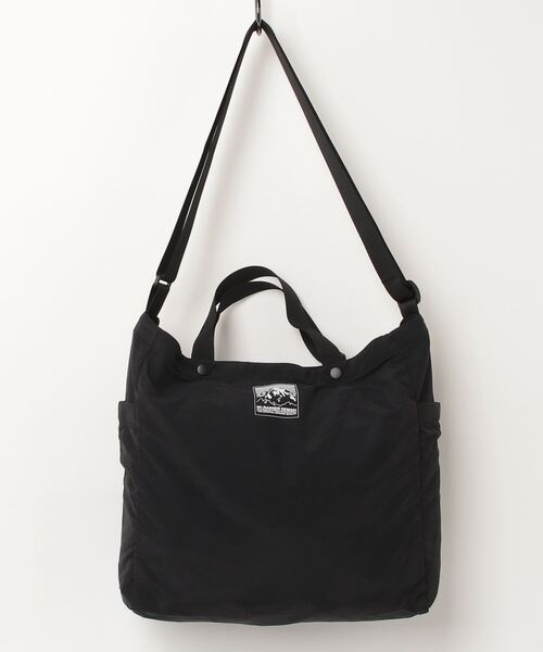 MT. RAINIER DESIGN(マウントレイニアデザイン)の「MT.RAINIER DESIGN パッカブルショルダートート バッグ(ショルダーバッグ・メンズ・ブラック/ベージュ・FREE)」の7枚目の写真