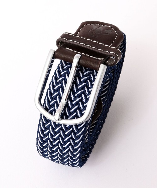 NOLLEY’S（ノーリーズ）の「【SWOLE PANDA/スウォール パンダ】RECYCLED WOVEN BELT WEAVE（ベルト・メンズ・ブルー系その他6・FREE）」の8枚目の写真