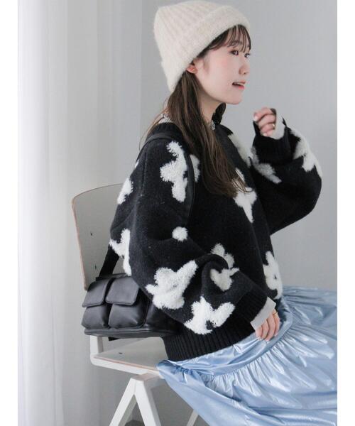 ehka sopo（エヘカソポ）の「ダブルポケットバッグ（ハンドバッグ・レディース・ベージュ/ブラック/シルバー・F）」の10枚目の写真