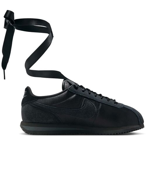 NIKE（ナイキ）の「ナイキ コルテッツ テキスタイル ウィメンズシューズ / Nike Cortez Textile Women's Shoes FV5420-002 Black（スニーカー・レディース・ブラック・23/24.5/23.5/29/28.5/25.5/26.5/27.5/22.5/24/25/26/27/28/22）」の8枚目の写真