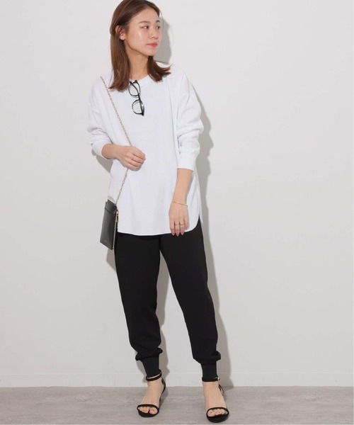 JOURNAL STANDARD relume（ジャーナルスタンダード　レリューム）の「《追加5》TCワッフルオーバーサイズロングスリーブTシャツ（Tシャツ/カットソー・レディース・ストーン/ホワイト/ライトグレー・FREE）」の17枚目の写真