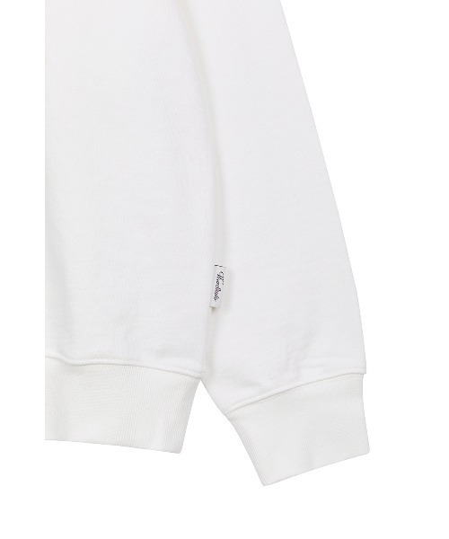 VIVASTUDIO（ビバスタジオ）の「キャットクルーネック / CAT CREW NECK（スウェット・メンズ・ホワイト/チャコール・X-LARGE/LARGE/MEDIUM/SMALL）」の9枚目の写真