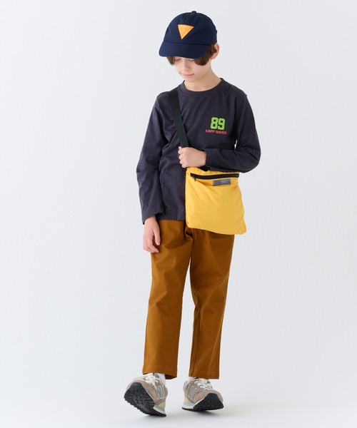 KRIFF MAYER Kid's Collection(クリフメイヤーキッズコレクション)の「【撥水・防汚】バッグタブルジャケット(ナイロンジャケット・キッズ・ネイビー/ブルーグリーン/イエロー/ブラック・160/150/140/130/120/170)」の14枚目の写真