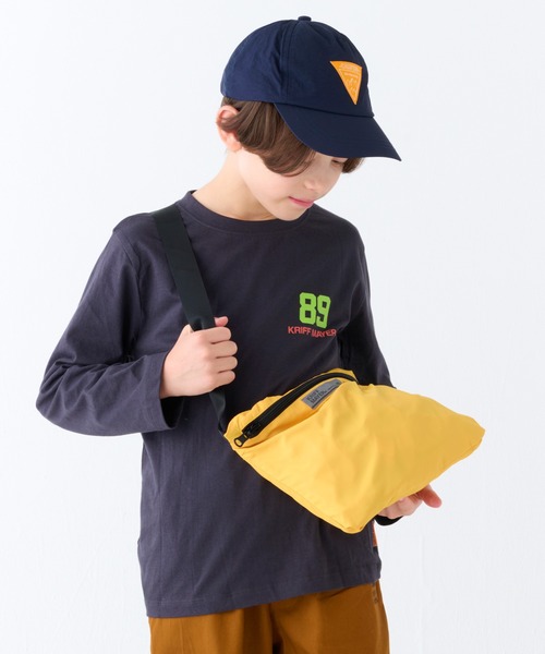 KRIFF MAYER Kid's Collection(クリフメイヤーキッズコレクション)の「【撥水・防汚】バッグタブルジャケット(ナイロンジャケット・キッズ・ネイビー/ブルーグリーン/イエロー/ブラック・160/150/140/130/120/170)」の15枚目の写真