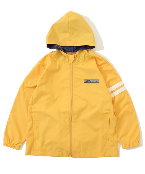 KRIFF MAYER Kid's Collection(クリフメイヤーキッズコレクション)の「【撥水・防汚】バッグタブルジャケット(ナイロンジャケット・キッズ・ネイビー/ブルーグリーン/イエロー/ブラック・160/150/140/130/120/170)」の16枚目の写真