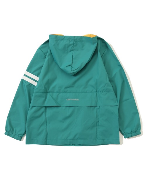 KRIFF MAYER Kid's Collection(クリフメイヤーキッズコレクション)の「【撥水・防汚】バッグタブルジャケット(ナイロンジャケット・キッズ・ネイビー/ブルーグリーン/イエロー/ブラック・160/150/140/130/120/170)」の19枚目の写真
