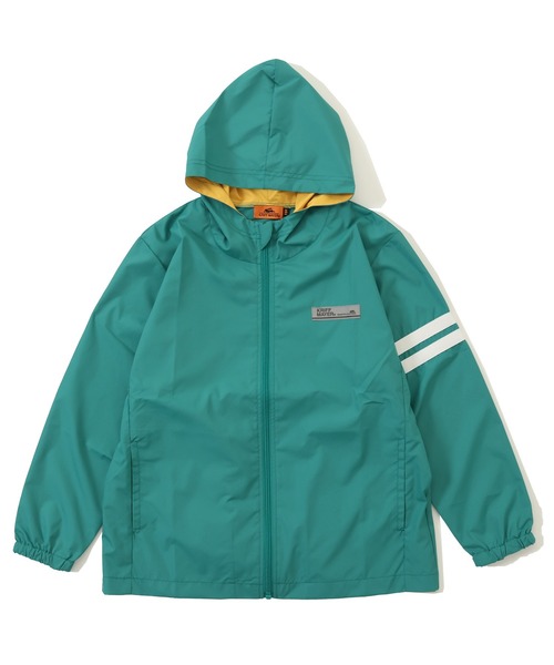 KRIFF MAYER Kid's Collection(クリフメイヤーキッズコレクション)の「【撥水・防汚】バッグタブルジャケット(ナイロンジャケット・キッズ・ネイビー/ブルーグリーン/イエロー/ブラック・160/150/140/130/120/170)」の18枚目の写真