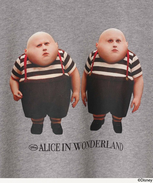 LOWRYS FARM（ローリーズファーム）の「ALICEバックプリントウラケ 208913（スウェット・レディース・チャコールグレー/グレー・FREE）」の15枚目の写真