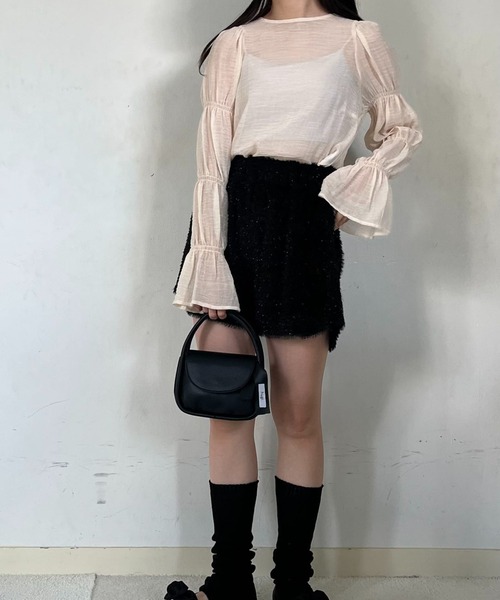 ブラウス シャツ MAMLUK SLEEVE BLOUSE/マムルークスリーブブラウス レディース MAMLUK SLEEVE BLOUSE/マムルークスリーブブラウス（シャツ