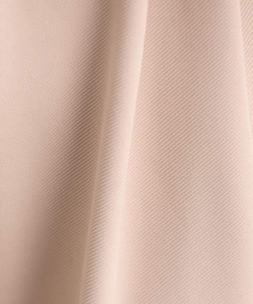 nissen（ニッセン）の「裾パール調ボタン付テーパードパンツ（スラックス・レディース・ベージュ/ブラック・L/M）」の21枚目の写真