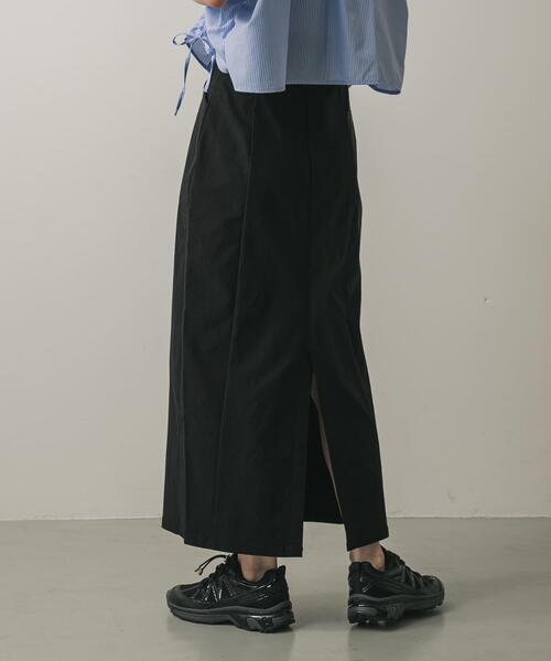 SENSE OF PLACE by URBAN RESEARCH（センスオブプレイスバイアーバンリサーチ）の「ストレッチタイトスカート（スカート・レディース・ブラック/ライトベージュ/ネイビー・SMALL/MEDIUM/LARGE）」の7枚目の写真