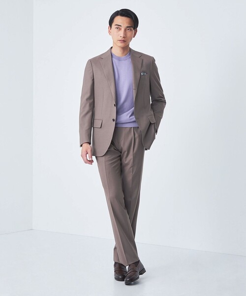 クリアコットン テンジク クルーネック ニット（ニット/セーター）｜green label relaxing（グリーンレーベルリラクシング）