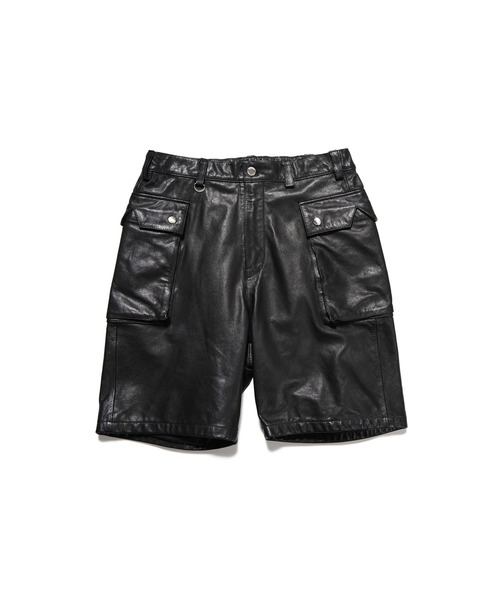 LEATHER SHORTS（その他パンツ）｜uniform experiment（ユニフォーム