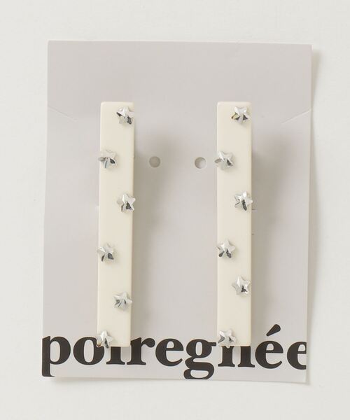 poiregnee（ポワニェ）の「［select］スターヘアクリップ 2個セット（ヘアピン・レディース・アイボリー/ブラック/グレー・FREE）」の11枚目の写真