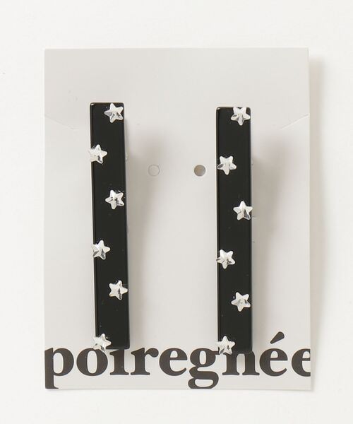 poiregnee（ポワニェ）の「［select］スターヘアクリップ 2個セット（ヘアピン・レディース・アイボリー/ブラック/グレー・FREE）」の12枚目の写真