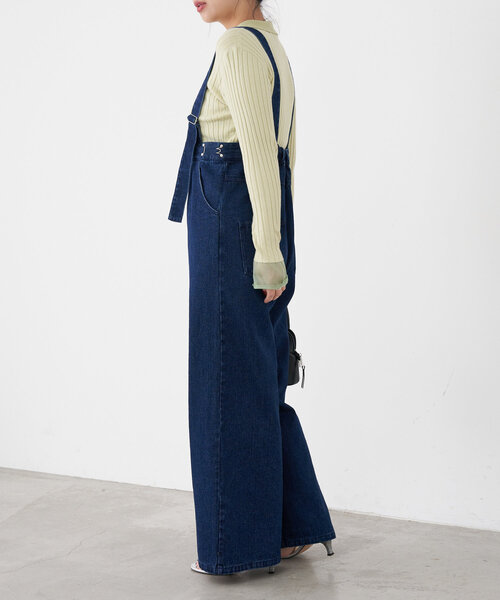 Jena espace merveilleux（ジェナ　エスパスメルヴェイユ）の「襟付き配色リブニット（ニット/セーター・レディース・チャコールグレー/オフホワイト/グリーン・FREE）」の16枚目の写真