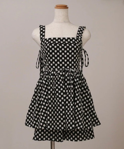 merrylatte（メリーラテ）の「バックリボンロンパース（つなぎ/オールインワン・レディース・ブラック系その他/ホワイト/ブラック・FREE）」の19枚目の写真