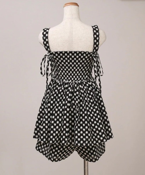 merrylatte（メリーラテ）の「バックリボンロンパース（つなぎ/オールインワン・レディース・ブラック系その他/ホワイト/ブラック・FREE）」の21枚目の写真