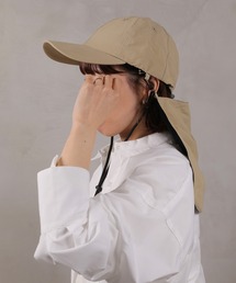Monocoro toppi（モノコロトッピ）の「撥水冷感 ネックカバー付き UVカット キャップ（キャップ）」