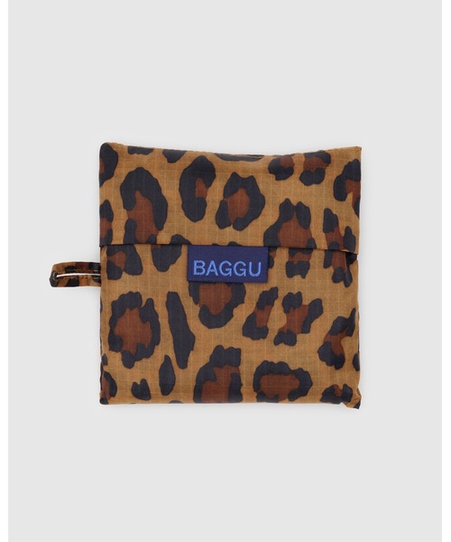 BAGGU（バグー）の「STANDARD BAGGU 568.レオパード（エコバッグ/サブバッグ・レディース・レオパード・FREE）」の3枚目の写真