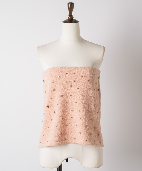 prank project ビジューメッシュビスチェ キャミソール prank project