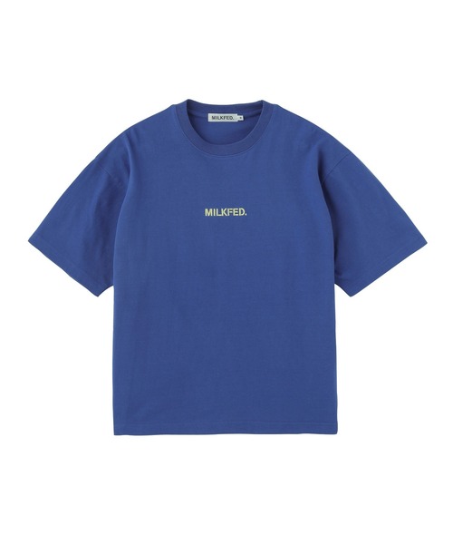 MILKFED.（ミルクフェド）の「TRIPLE ICE CREAM WIDE S/S TEE（Tシャツ/カットソー・レディース・ホワイト/ブラック/ブルー・L/M）」の6枚目の写真