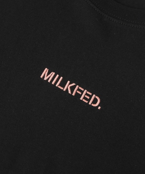 MILKFED.（ミルクフェド）の「TRIPLE ICE CREAM WIDE S/S TEE（Tシャツ/カットソー・レディース・ホワイト/ブラック/ブルー・L/M）」の10枚目の写真