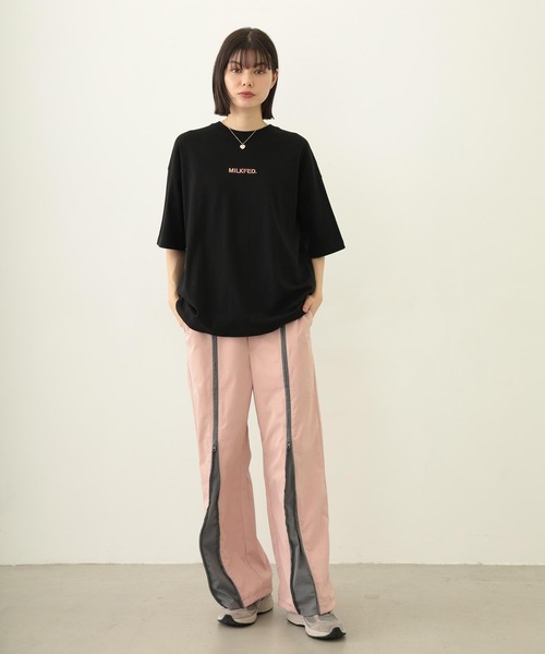 MILKFED.（ミルクフェド）の「TRIPLE ICE CREAM WIDE S/S TEE（Tシャツ/カットソー・レディース・ホワイト/ブラック/ブルー・L/M）」の21枚目の写真