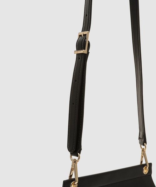 GANNI(ガニー)の「Apo-G Bag Small(ハンドバッグ・レディース・ブラック・ONE SIZE)」の3枚目の写真