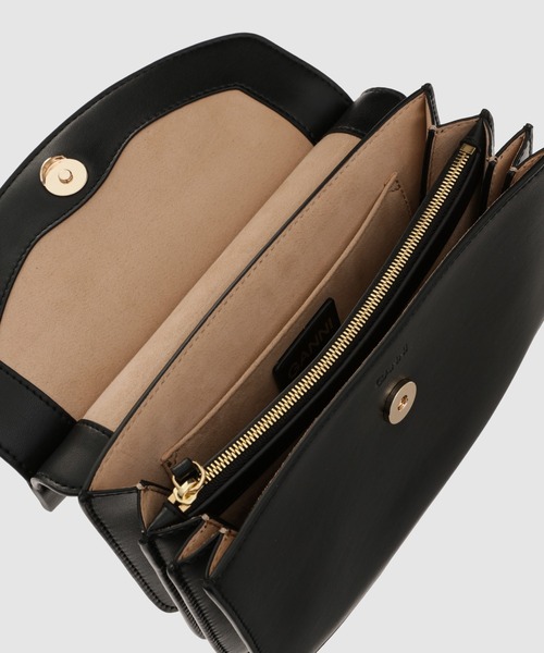 GANNI(ガニー)の「Apo-G Bag Small(ハンドバッグ・レディース・ブラック・ONE SIZE)」の7枚目の写真