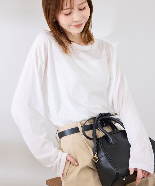 セール】シアーロングTシャツ（Tシャツ/カットソー）｜ROPE' PICNIC