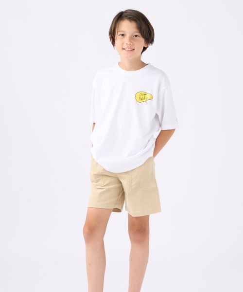 Ocean Pacific(オーシャンパシフィック)の「【OP/オーピー】【Ocean Pacific×MOMOKA YOSHITAKE】アーティストコラボTシャツ バックプリント(Tシャツ/カットソー・キッズ・ヘザーグレー/ホワイト/チャコールグレー・100/110/160/120/130/140/150)」の19枚目の写真