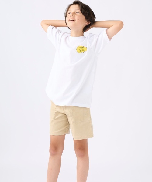 Ocean Pacific(オーシャンパシフィック)の「【OP/オーピー】【Ocean Pacific×MOMOKA YOSHITAKE】アーティストコラボTシャツ バックプリント(Tシャツ/カットソー・キッズ・ヘザーグレー/ホワイト/チャコールグレー・100/110/160/120/130/140/150)」の18枚目の写真