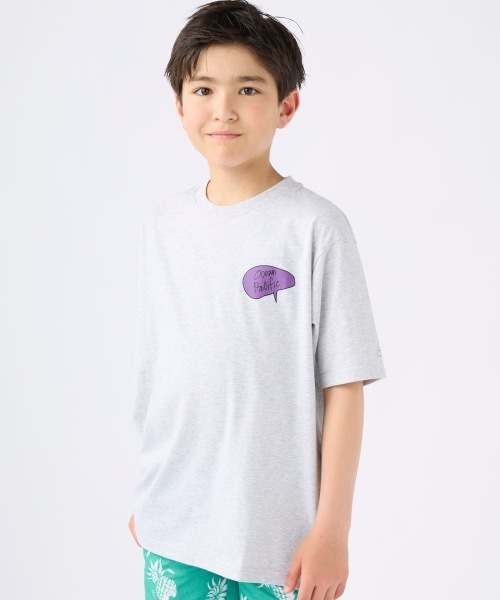 Ocean Pacific(オーシャンパシフィック)の「【OP/オーピー】【Ocean Pacific×MOMOKA YOSHITAKE】アーティストコラボTシャツ バックプリント(Tシャツ/カットソー・キッズ・ヘザーグレー/ホワイト/チャコールグレー・100/110/160/120/130/140/150)」の12枚目の写真