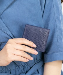 STYLE＝（スタイルイコール）の「【STYLE=】コインケース 小銭入れ レディース メンズ 本革 出しやすい ボックス型 コンパクト スナップボタン付き（コインケース）」