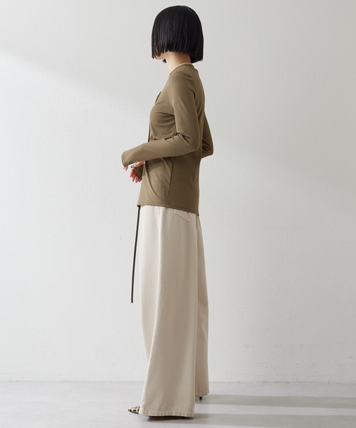 デニムタックパンツ（デニムパンツ）｜Whim Gazette（ウィム