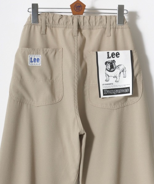 Lee（リー）の「Lee/リー BAKER EASY PANTS/ベーカーイージーパンツ/デニム シアサッカー ルーズテーパードパンツ/レディース メンズ（デニムパンツ・メンズ・ブラック/ワンウォッシュ/インディゴブルー/ベージュ・M/L/XL）」の2枚目の写真