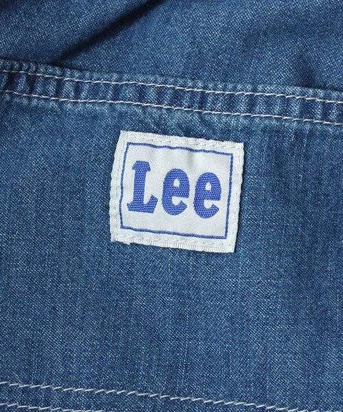 Lee（リー）の「Lee/リー BAKER EASY PANTS/ベーカーイージーパンツ/デニム シアサッカー ルーズテーパードパンツ/レディース メンズ（デニムパンツ・メンズ・ブラック/ワンウォッシュ/インディゴブルー/ベージュ・M/L/XL）」の14枚目の写真