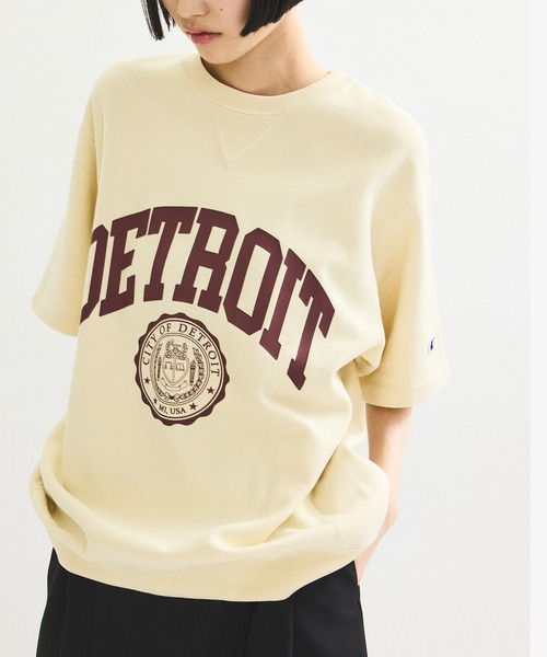 セール】【Champion for ADAM ET ROPE'】EX REVERSE WEAVE SHORT