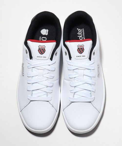 K-SWISS(ケースイス)の「【K-SWISS/ケースイス】COURT CAMEO II ローカットスニーカー(スニーカー・メンズ・ホワイト・27.0cm/25.0cm/25.5cm/26.0cm/26.5cm/27.5cm/28.0cm)」の2枚目の写真