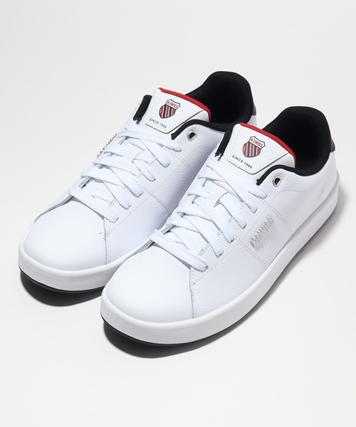 K-SWISS(ケースイス)の「【K-SWISS/ケースイス】COURT CAMEO II ローカットスニーカー(スニーカー・メンズ・ホワイト・27.0cm/25.0cm/25.5cm/26.0cm/26.5cm/27.5cm/28.0cm)」の3枚目の写真