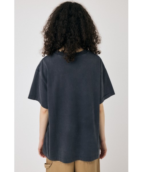 MOUSSY（マウジー）の「CA MOTORSHOP Tシャツ（Tシャツ/カットソー・レディース・ライトピンク/オフホワイト/ライトブラック・1/2）」の14枚目の写真