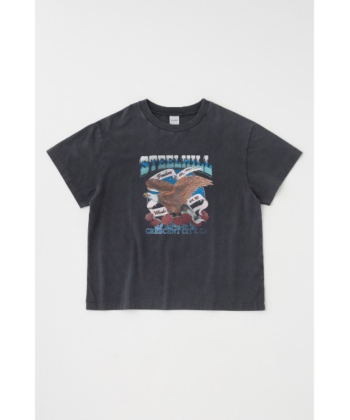 MOUSSY（マウジー）の「CA MOTORSHOP Tシャツ（Tシャツ/カットソー・レディース・ライトピンク/オフホワイト/ライトブラック・1/2）」の20枚目の写真