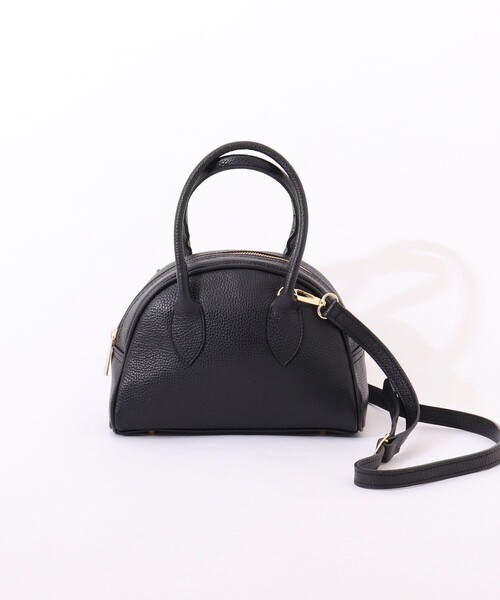 NOLLEY’S（ノーリーズ）の「ラウンドボストンバッグ（ボストンバッグ・レディース・ブラック/ベージュ・FREE）」の17枚目の写真