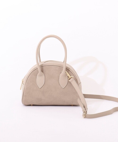 NOLLEY’S（ノーリーズ）の「ラウンドボストンバッグ（ボストンバッグ・レディース・ブラック/ベージュ・FREE）」の18枚目の写真