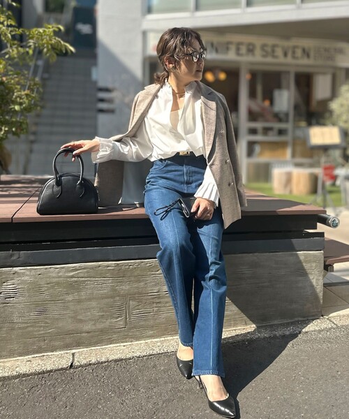 NOLLEY’S（ノーリーズ）の「ラウンドボストンバッグ（ボストンバッグ・レディース・ブラック/ベージュ・FREE）」の19枚目の写真